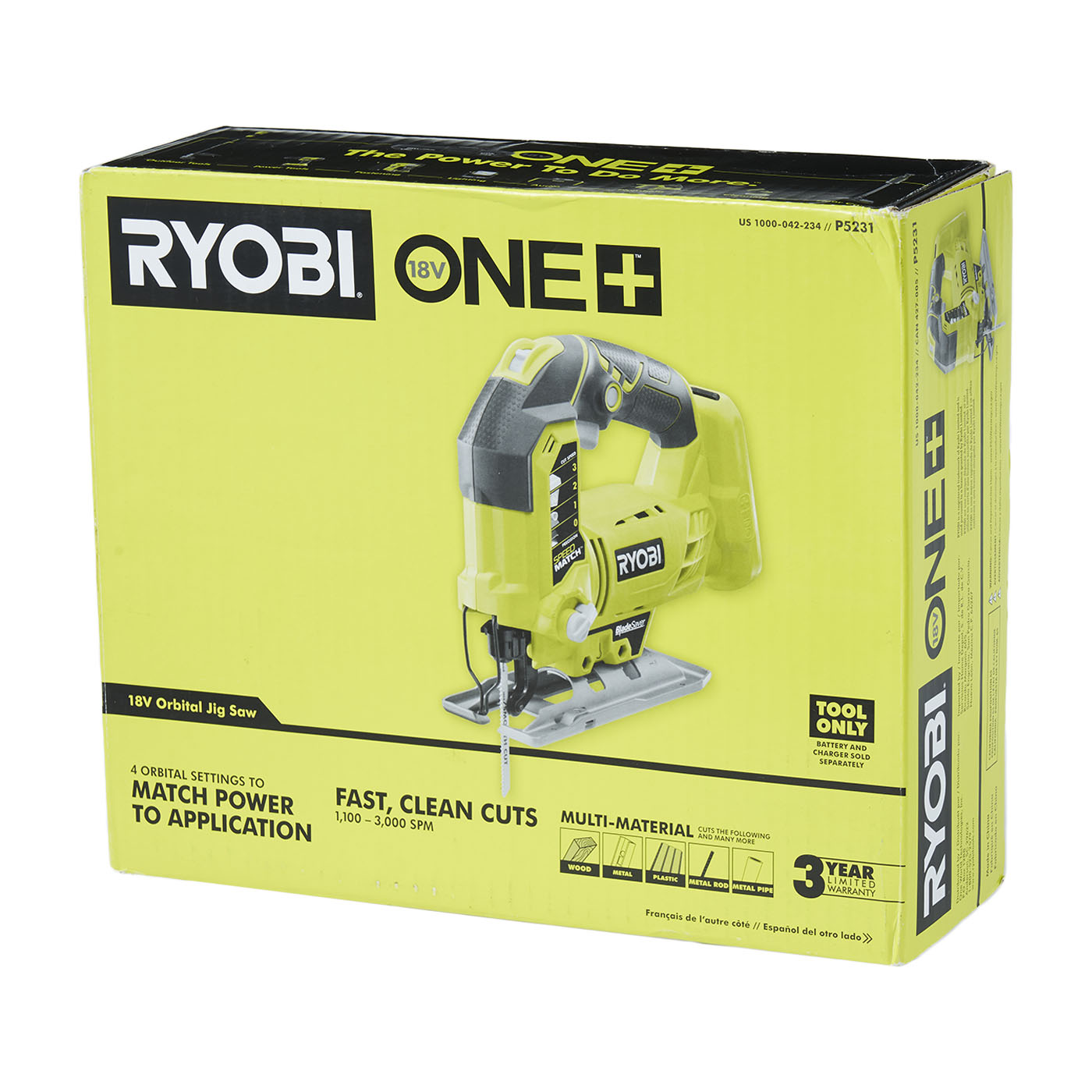18V One+ Orbital Jig Saw 3