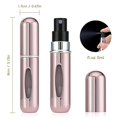 4 pcs 5mL Portable Mini Refillable Perfume Atomizer 2