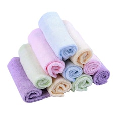 Bamboo Fiber Baby Washcloths