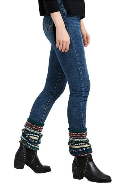 Wool Knit Leg Warmers 2