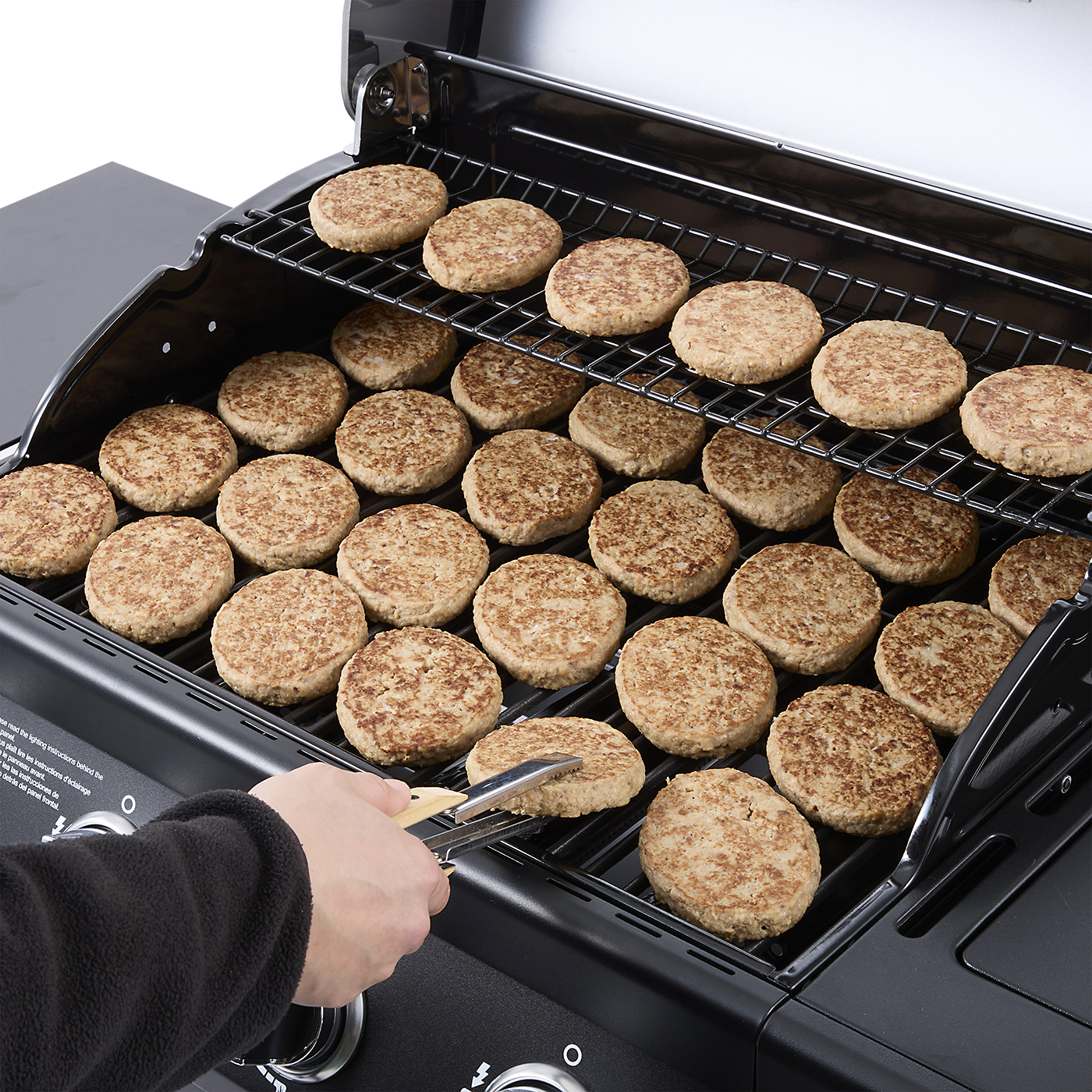 4-Burner Propane Gas Grill with Side Burner X-Large 4
