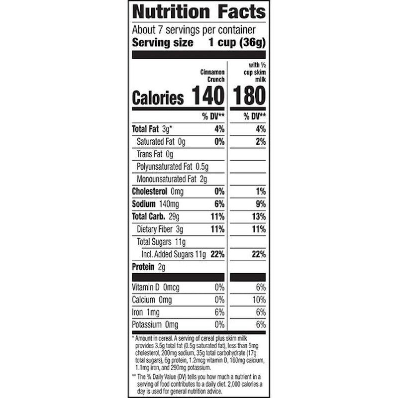 Cinnamon Crunch Cereal 3