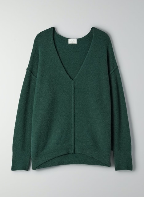 Relaxed V-Neck Sweater 1