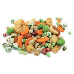 Wasabi Pea Mix and Crackers