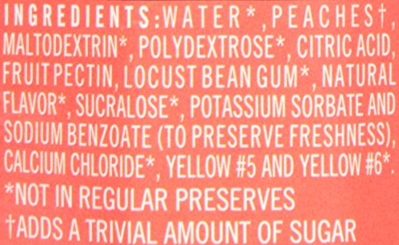 Sugar Free Peach Preserves with Fiber 3