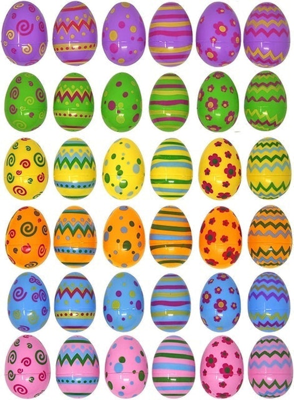 Jumbo Printed Easter Eggs 1