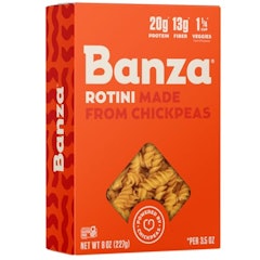 Rotini Pasta Made from Chickpeas