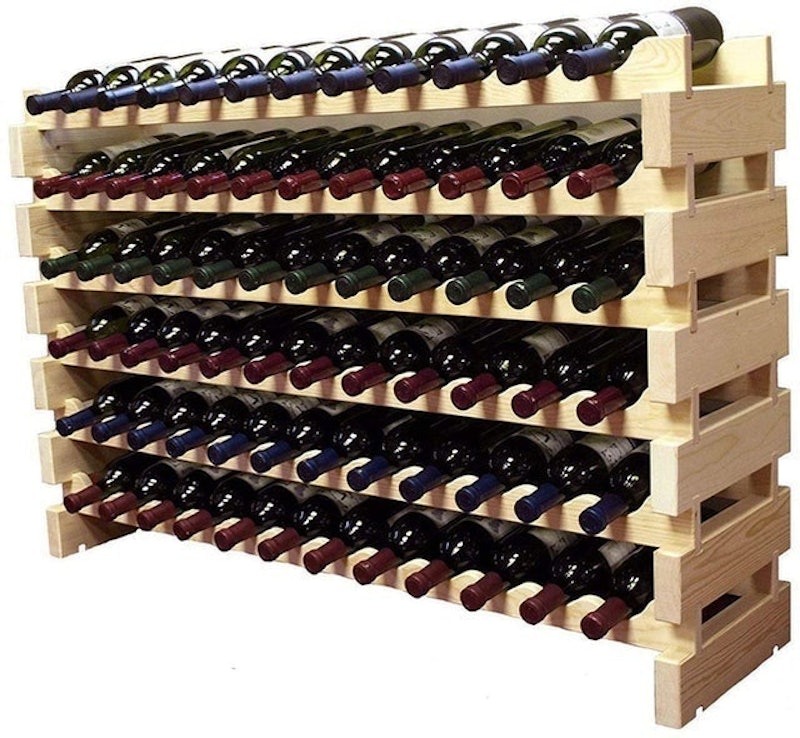 Stackable Modular Wine Rack Storage 1