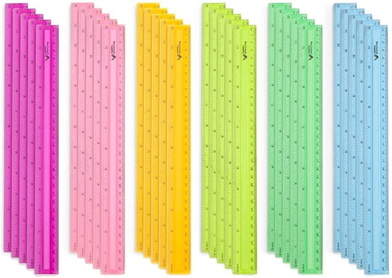 30 Plastic Rulers 1