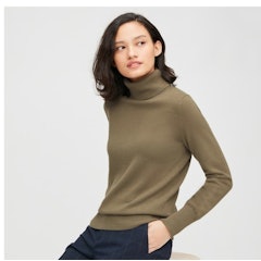 Women Cashmere Turtleneck Sweater