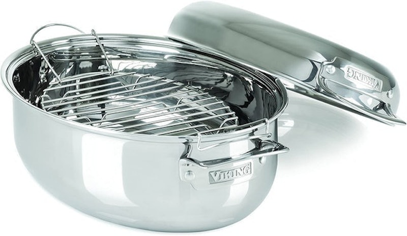 Black Nonstick Bakeware Roaster with Rack 1