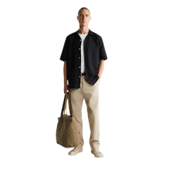Textured Linen Cotton Shirt