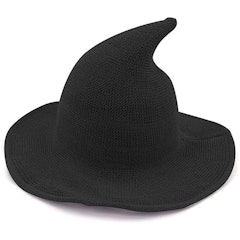 Wool Knitted Witch Hat