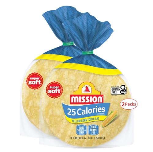 25 Calorie Yellow Corn Tortillas 1