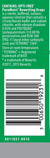 Opti-Free Puremoist Rewetting Drops 2