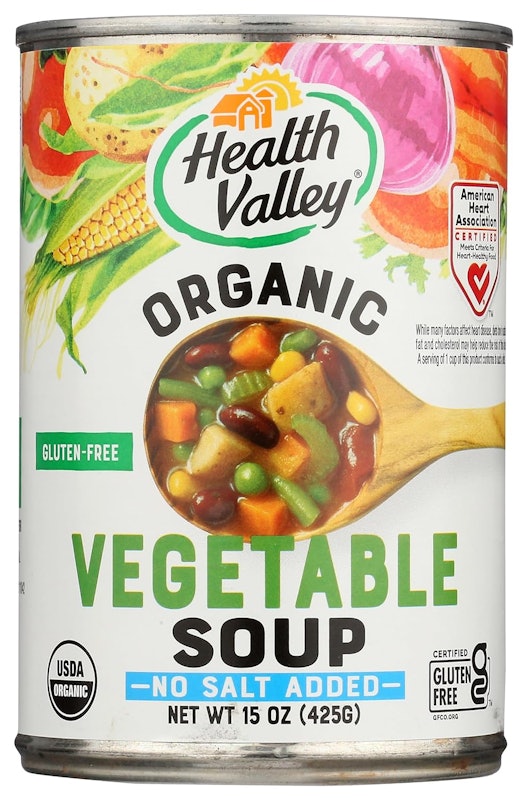 Organic Vegetable Soup (No Salt Added) 1