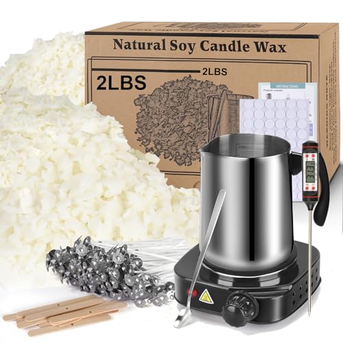 Soy Wax Candle Making Kit Supplies With Wax Melter 1
