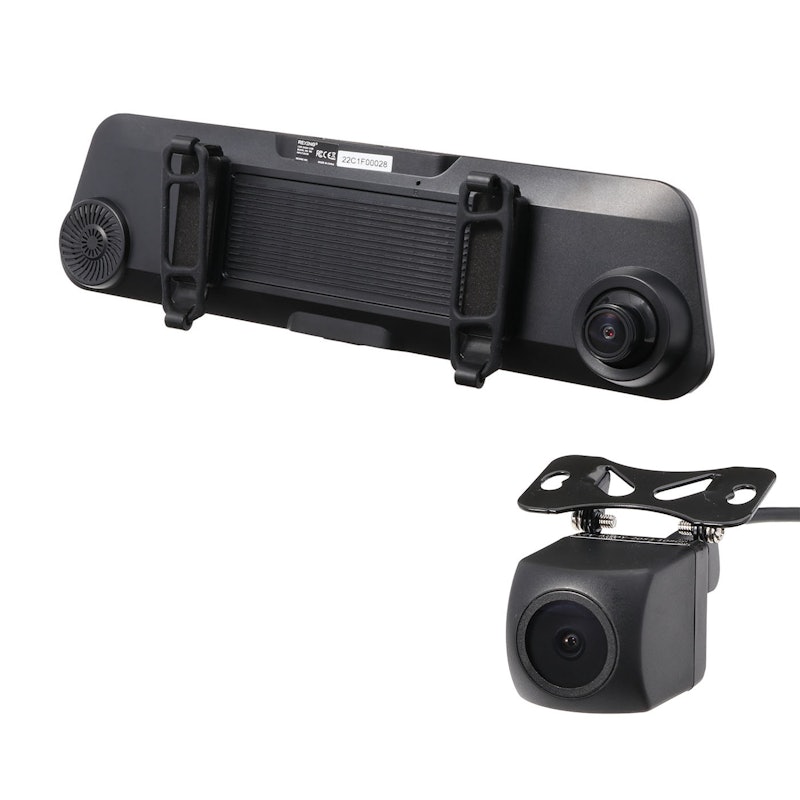 Smart BSD ADAS Dual Mirror Dash Cam 1080p (Front+Rear) with GPS 1