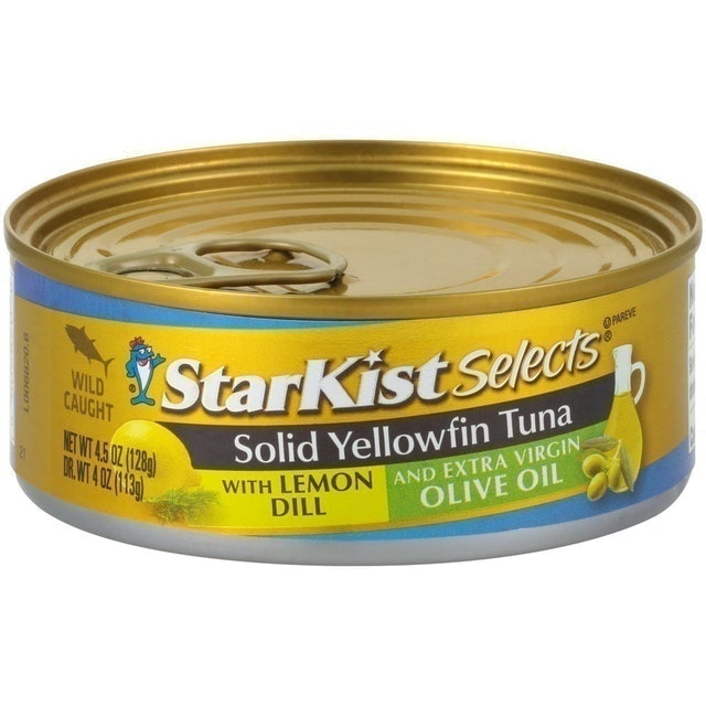 Solid Yellowfin Tuna With Lemon Dill and Extra Virgin Olive Oil 1