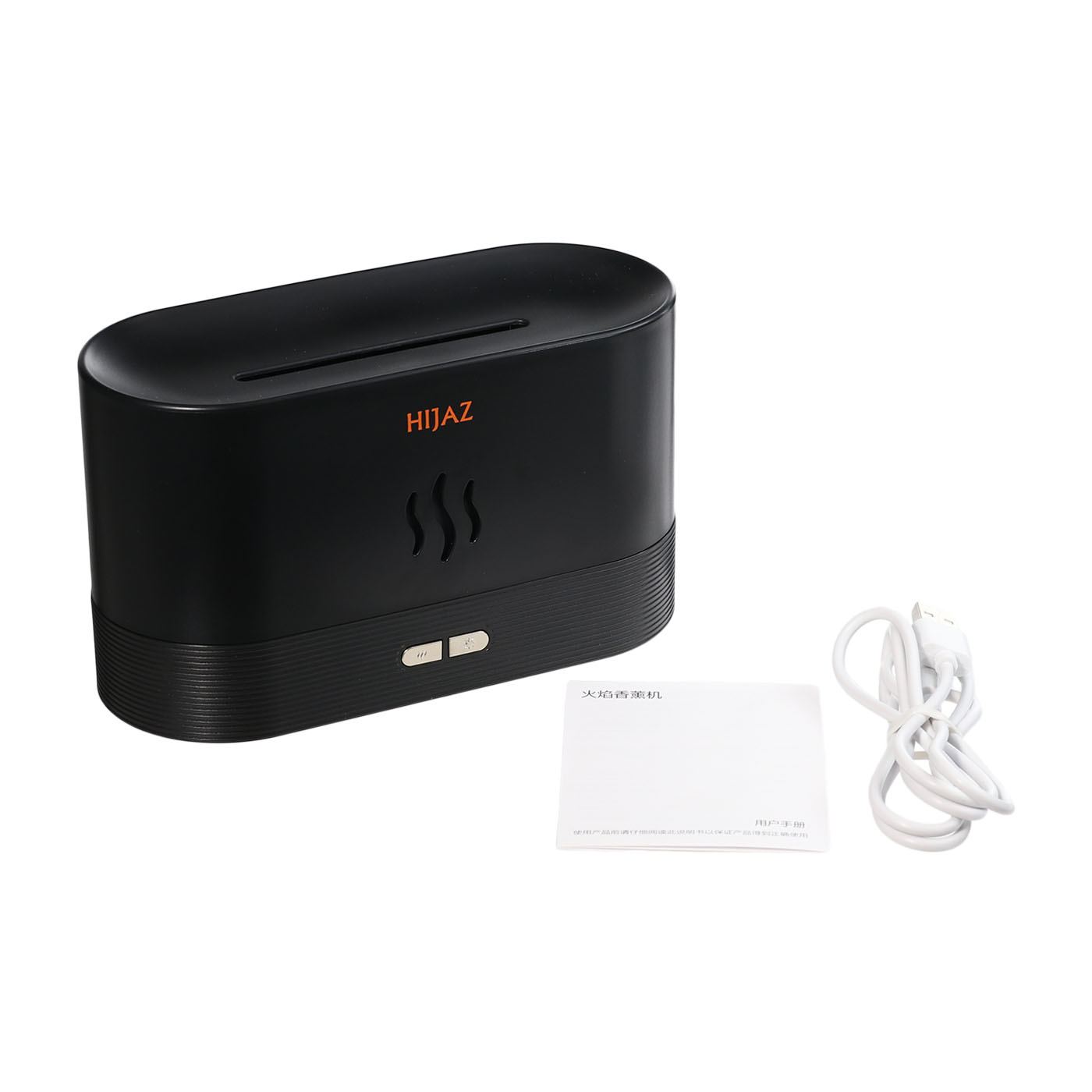 Simulated Flame Auto Shut-Off Portable Humidifier with Essential Oil Diffuser 4