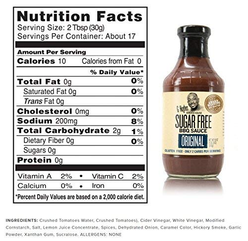 Sugar Free BBQ Sauce - Original 2