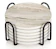 LIFVER Marble Style Ceramic Drink Coaster 1
