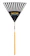 True Temper Clog Free Poly Leaf Rake 1