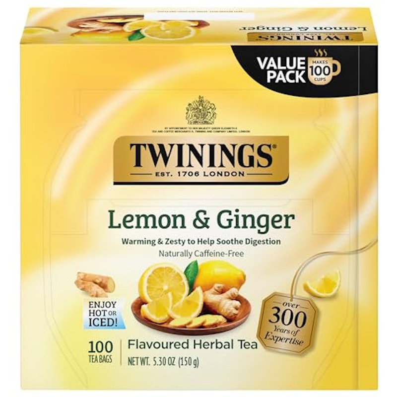 Lemon & Ginger Herbal Tea 1