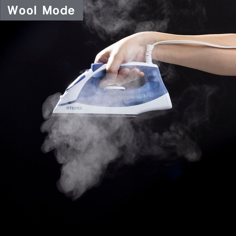 Steam Iron with Nonstick Sole-plate 7
