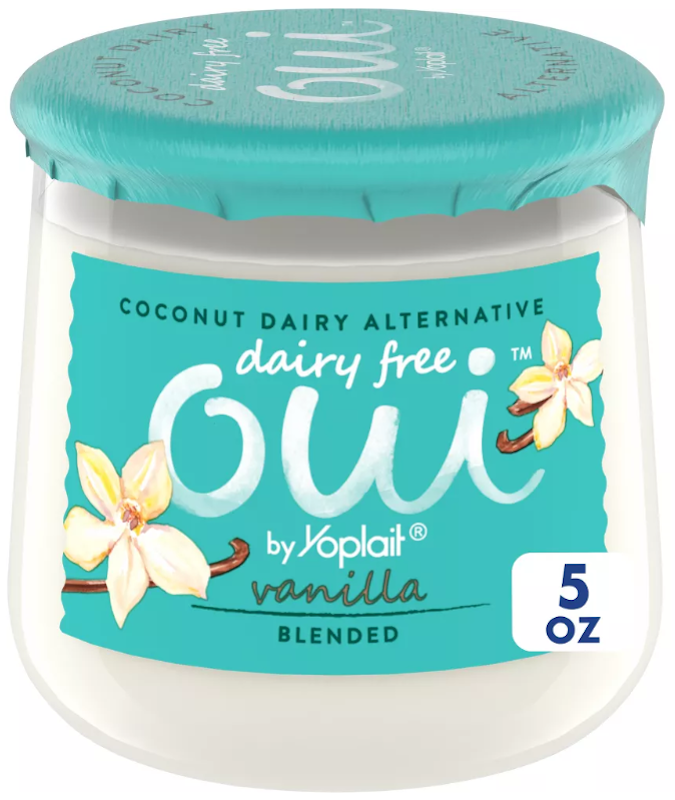 Oui by Yoplait Vanilla Coconut Based Dairy-Free Yogurt Alternative 1