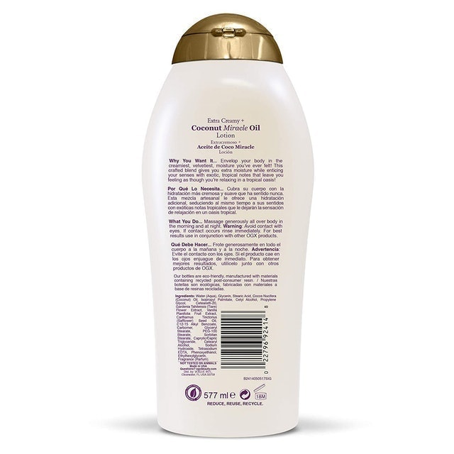 Extra Creamy + Coconut Miracle Oil Lotion 2
