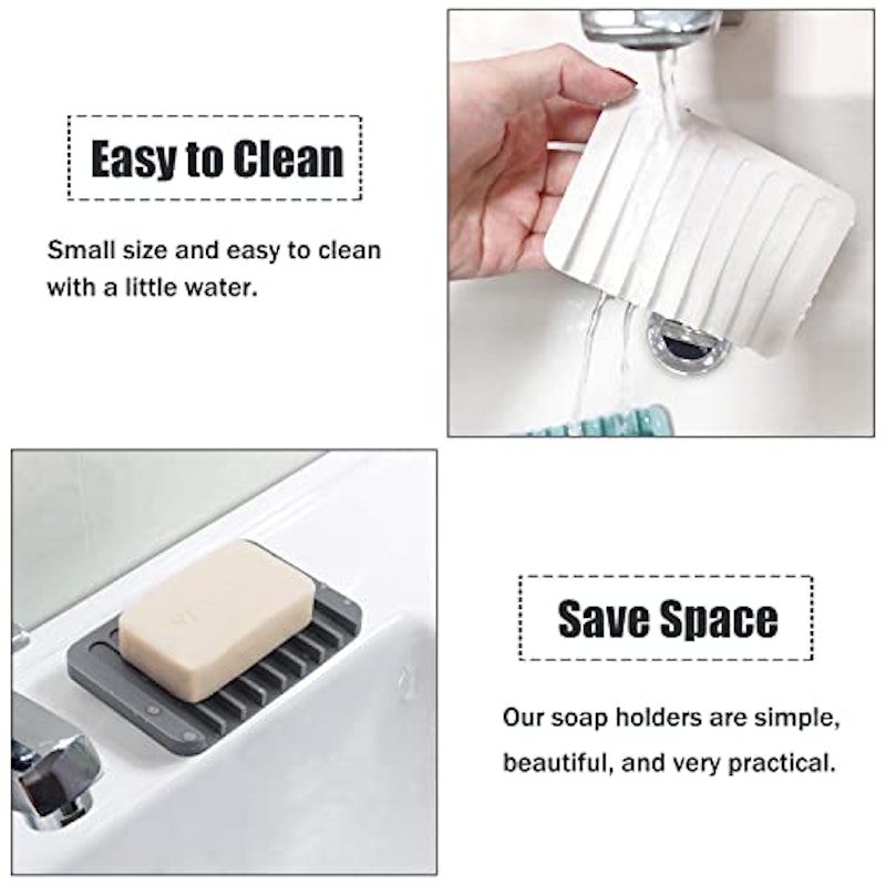 Self Draining Soap Dishes 2