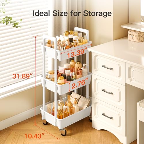 3-Tier Rolling Cart Organizer 3