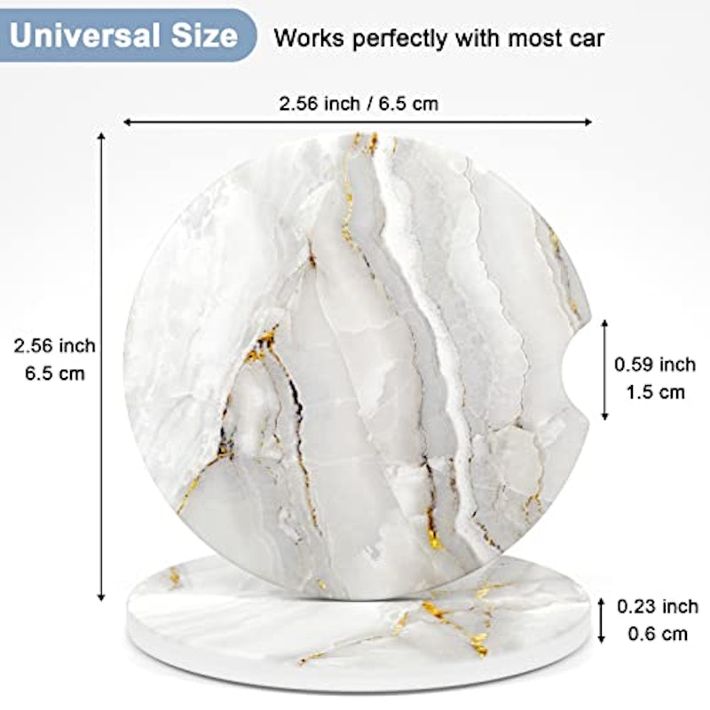 Absorbent Ceramic Coaster for Drinks 2