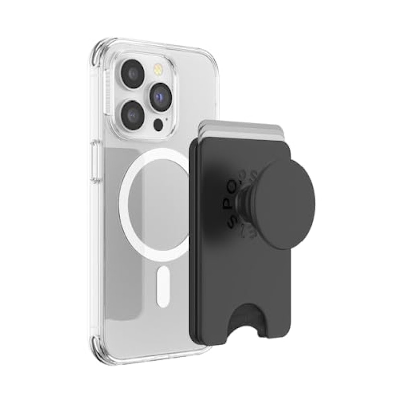 Phone Wallet with Expanding Grip and Adapter Ring 1