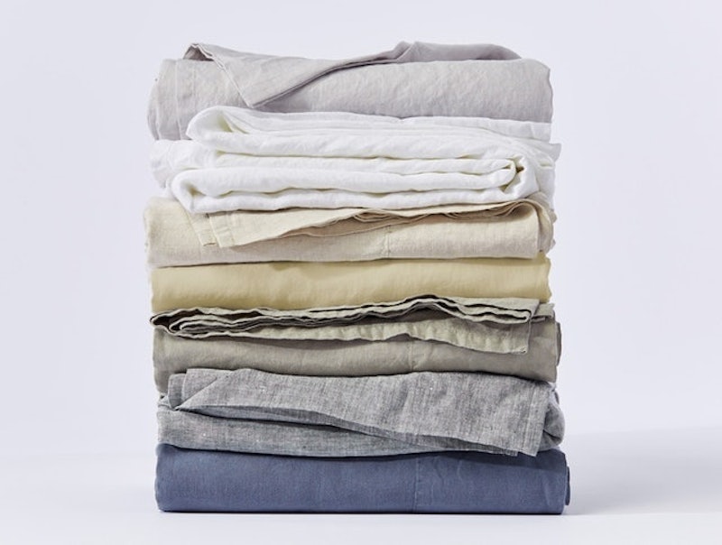Organic Relaxed Linen Sheets 1