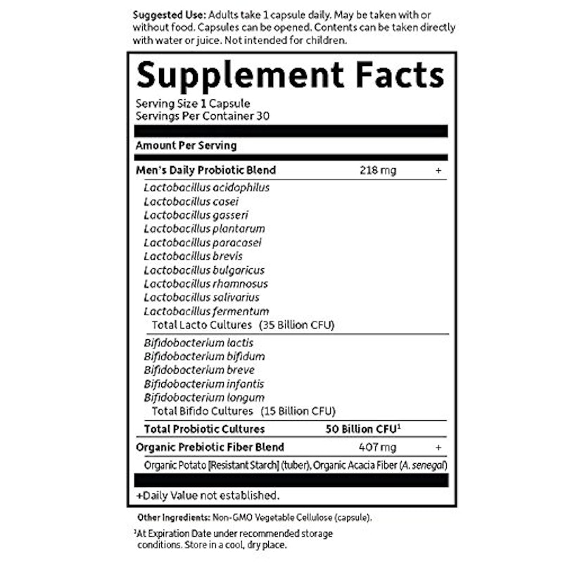 Once Daily Men's Probiotics 2