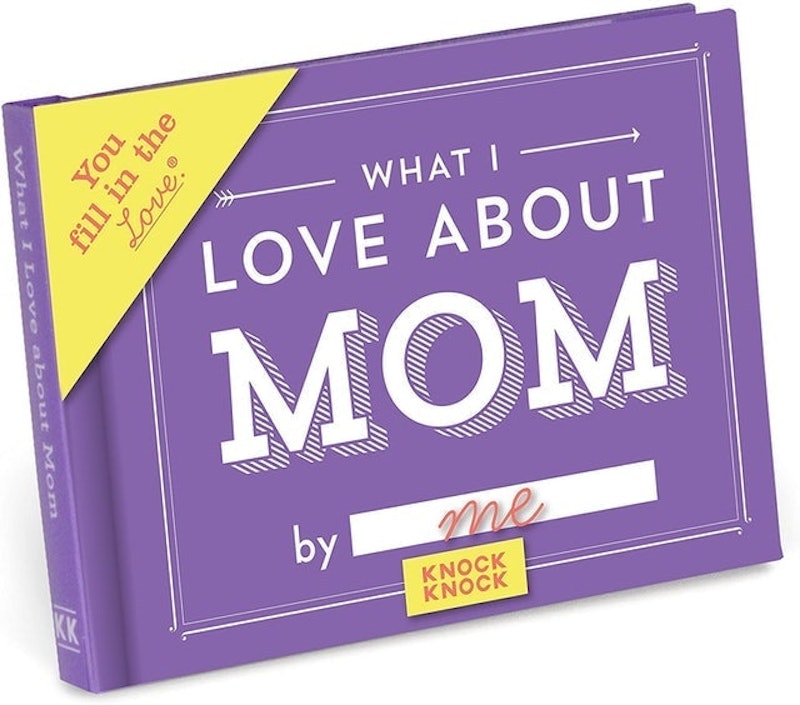 What I Love About Mom Journal 1