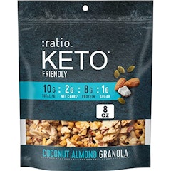 Ratio Keto Friendly Coconut Almond Granola