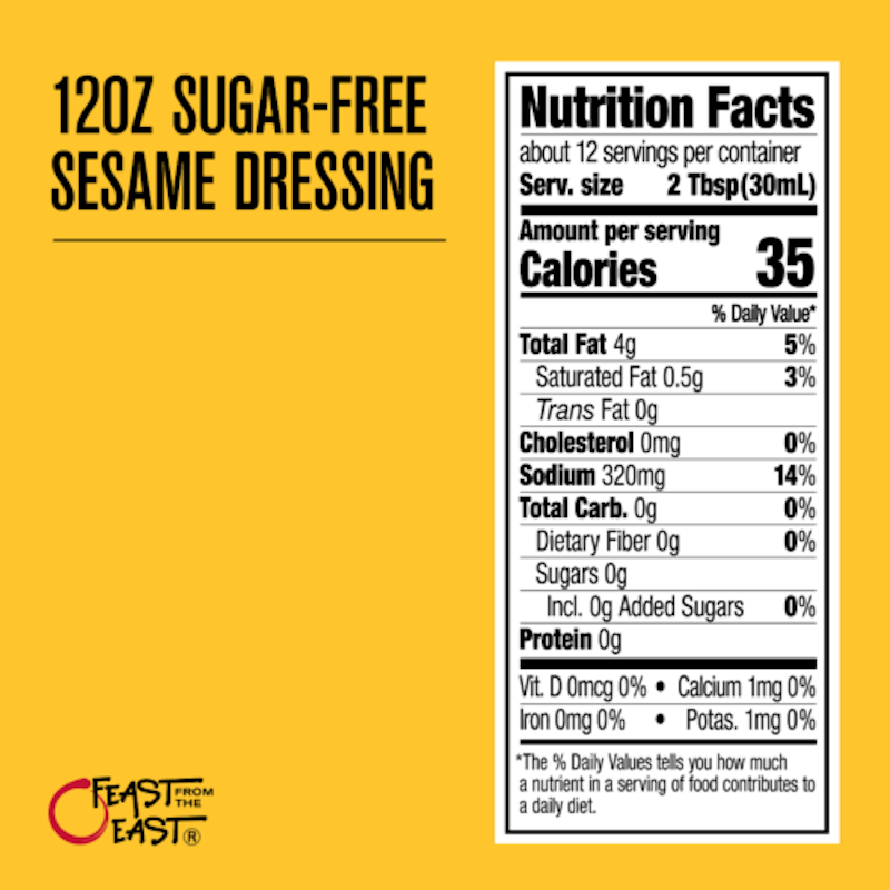 12oz Sugar-Free Sesame Dressing 3