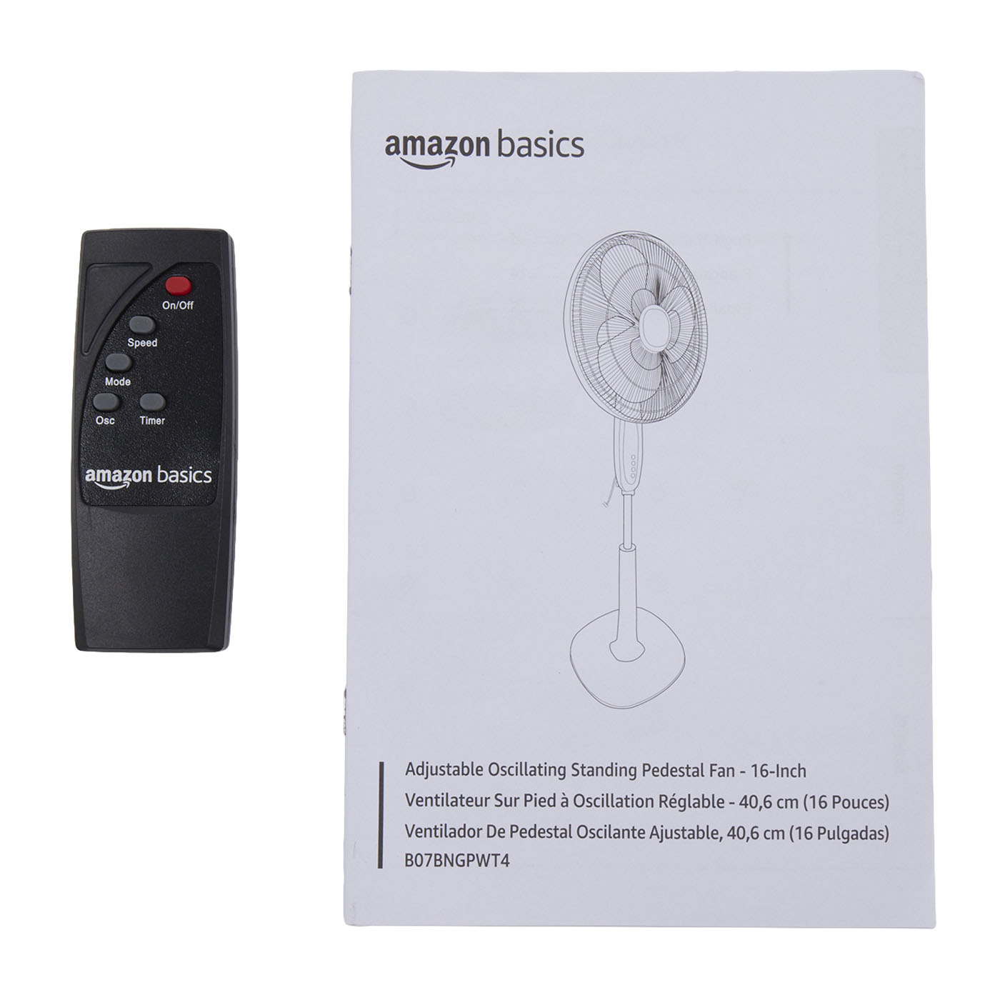 Oscillating Dual Blade Standing Pedestal Fan with Remote 6