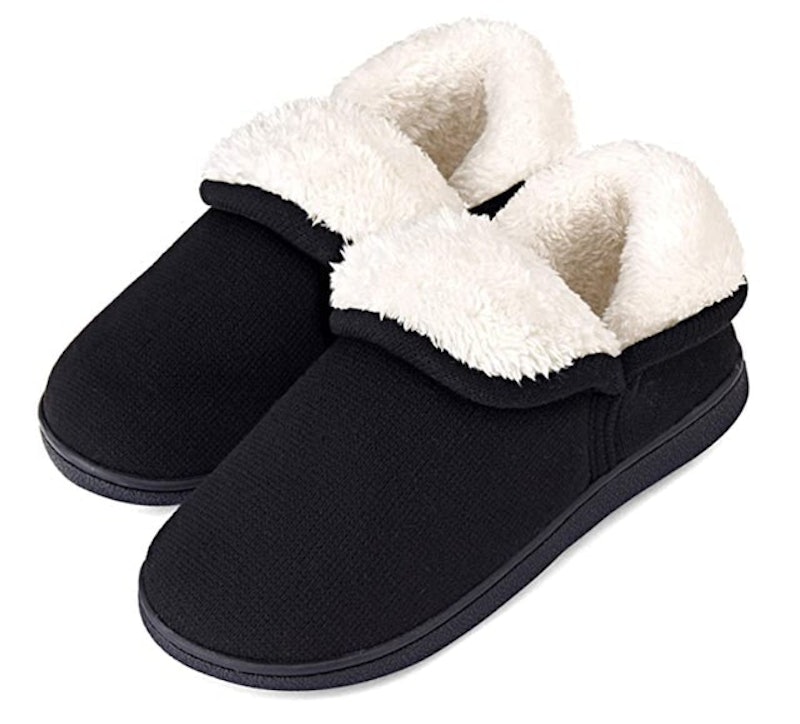Fuzzy Memory Foam Booties 1
