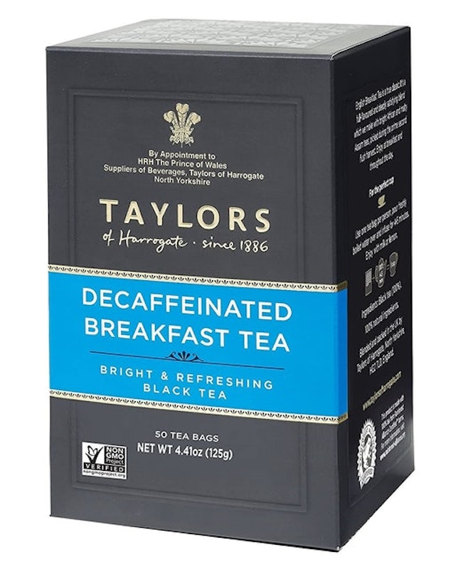 Taylors of Harrogate Decaffeinated Breakfast Tea 1