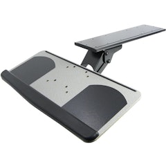 Adjustable Computer Keyboard and Mouse Platform Tray