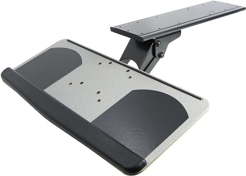 Adjustable Computer Keyboard and Mouse Platform Tray 1