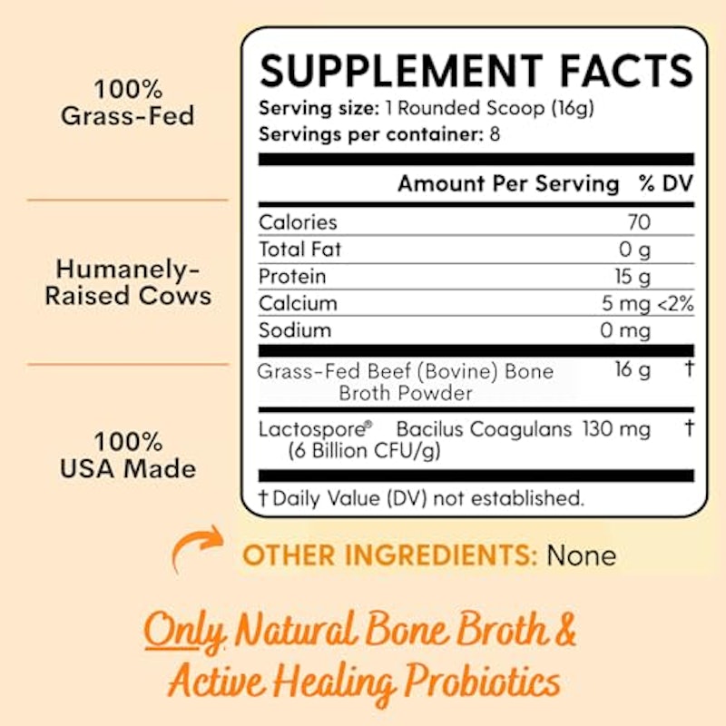 Bone Broth Powder with Probiotics 2