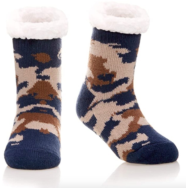 Fuzzy Slipper Socks 1