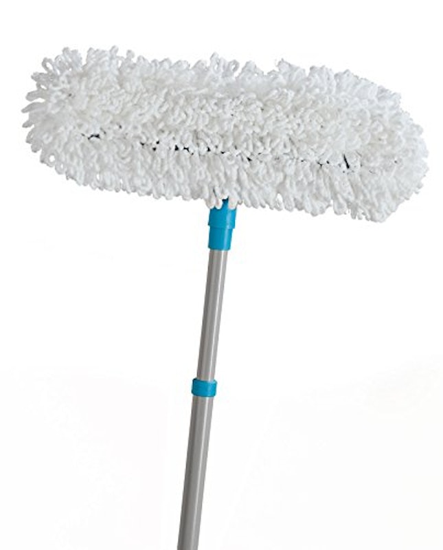 Lightweight Floor Mop with Reusable Microfiber Pad 3