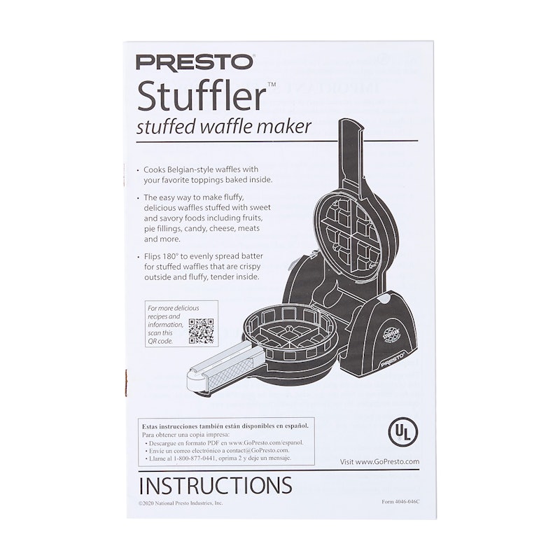 Stuffler Stuffed Waffle Maker 3