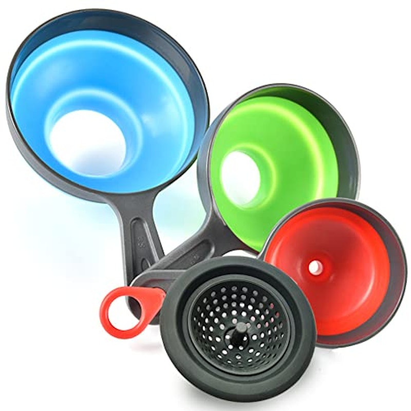 Canning Funnel with Strainer 1